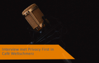 Interview met directeur Privacy First in Café Weltschmerz