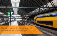 Nieuwe ronde in privacy-strijd tussen NS en treinreiziger